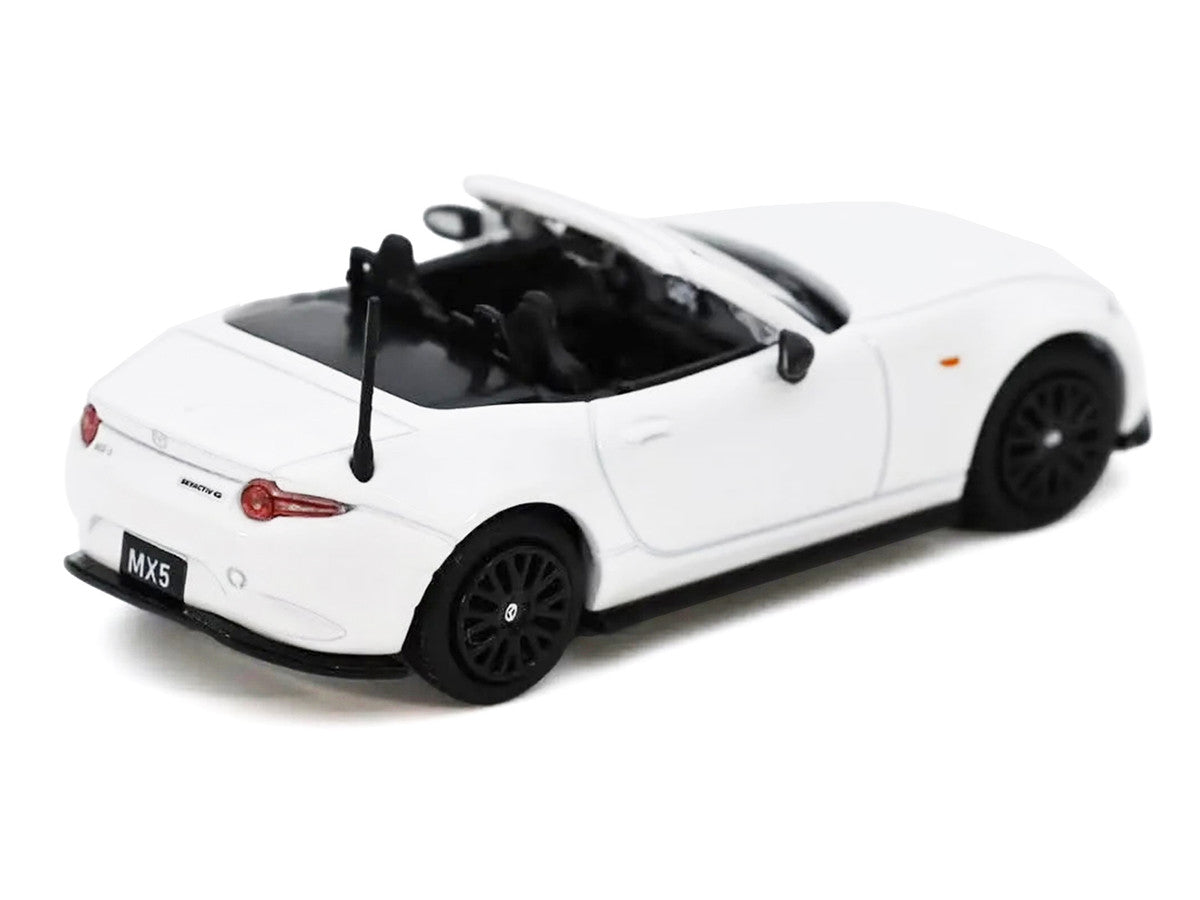 2024 Mazda MX-5 Roadster White 1/64 Diecast Model Car by GCD x Enchery LuxuryLifeWay Online Store