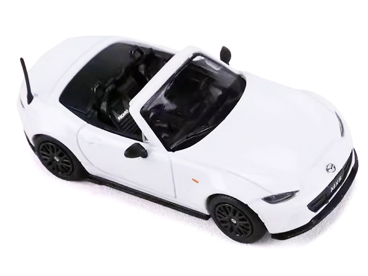 2024 Mazda MX-5 Roadster White 1/64 Diecast Model Car by GCD x Enchery LuxuryLifeWay Online Store