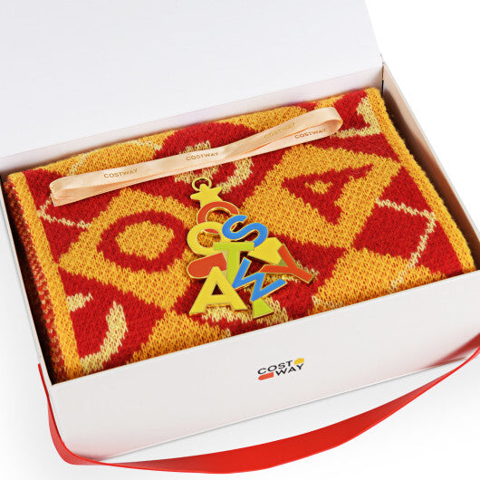 Christmas Gift Set - Socks  Gloves  Scarf  Beanie & Metal Ornament