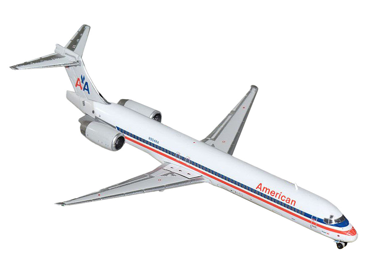 McDonnell Douglas MD-90 Commercial Aircraft "American Airlines" (N904RA) White with Blue and Red Stripes 1/400 Diecast Model Airplane by GeminiJets LuxuryLifeWay Online Store