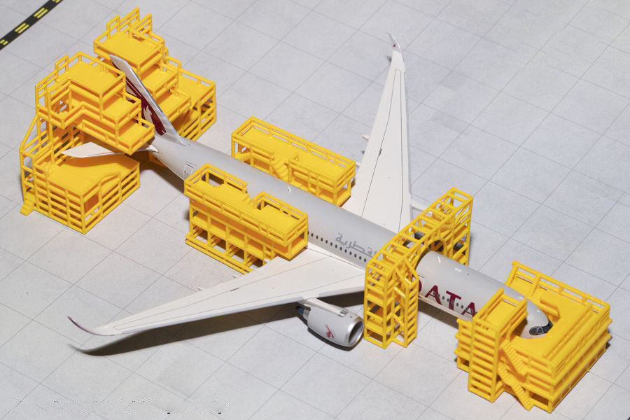 Aircraft Maintenance Scaffolding 6 Piece Set for 1/400 Scale Models by GeminiJets LuxuryLifeWay Online Store