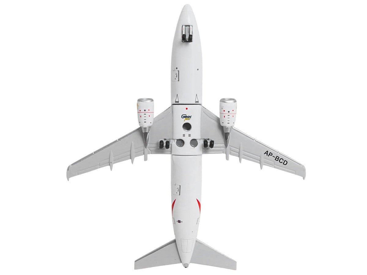 Boeing 737-300 Commercial Aircraft "Emirates Airlines" (AP-BCD) White with Striped Tail 1/400 Diecast Model by GeminiJets LuxuryLifeWay Online Store