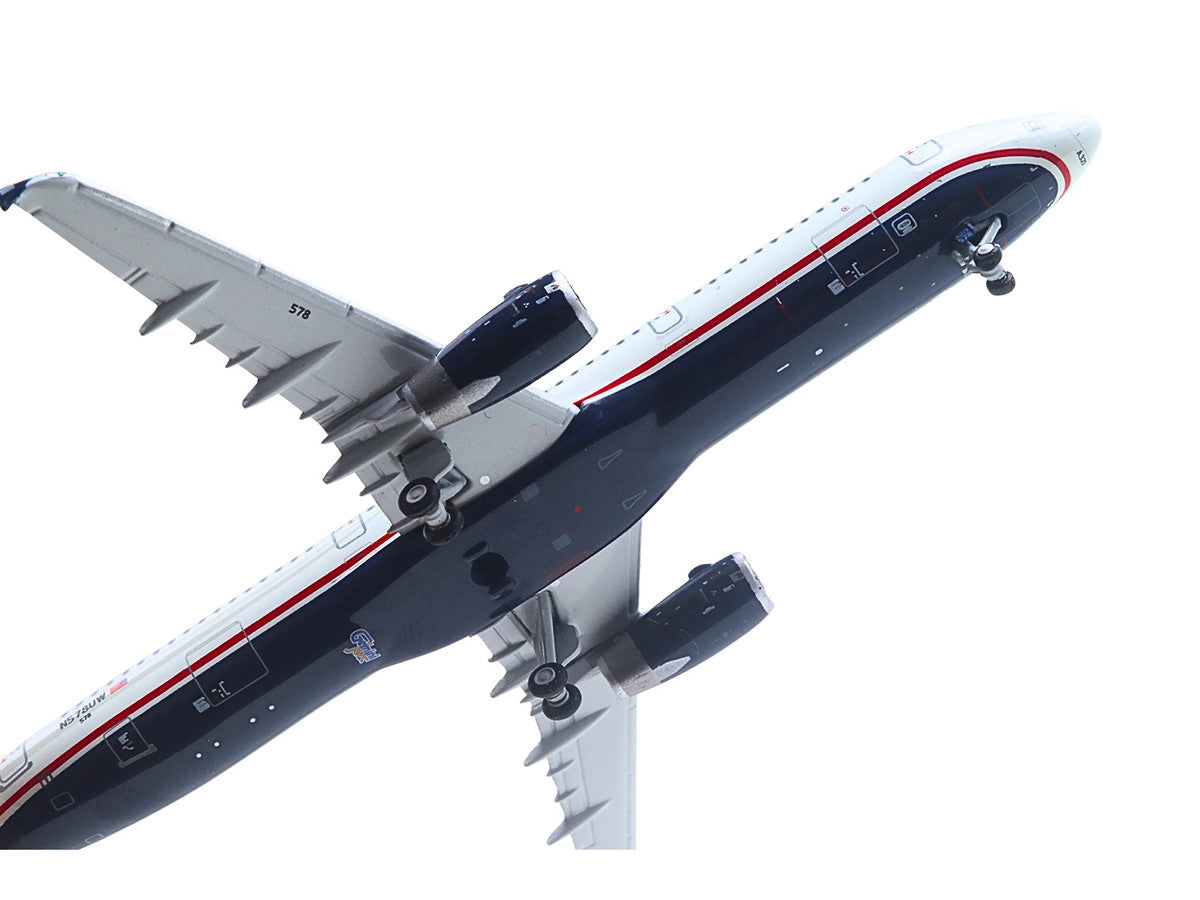 Airbus A321 Commercial Aircraft "American Airlines - US Airways Heritage Jet" (N578UW) White with Blue Tail 1/400 Diecast Model Airplane by GeminiJets LuxuryLifeWay Online Store