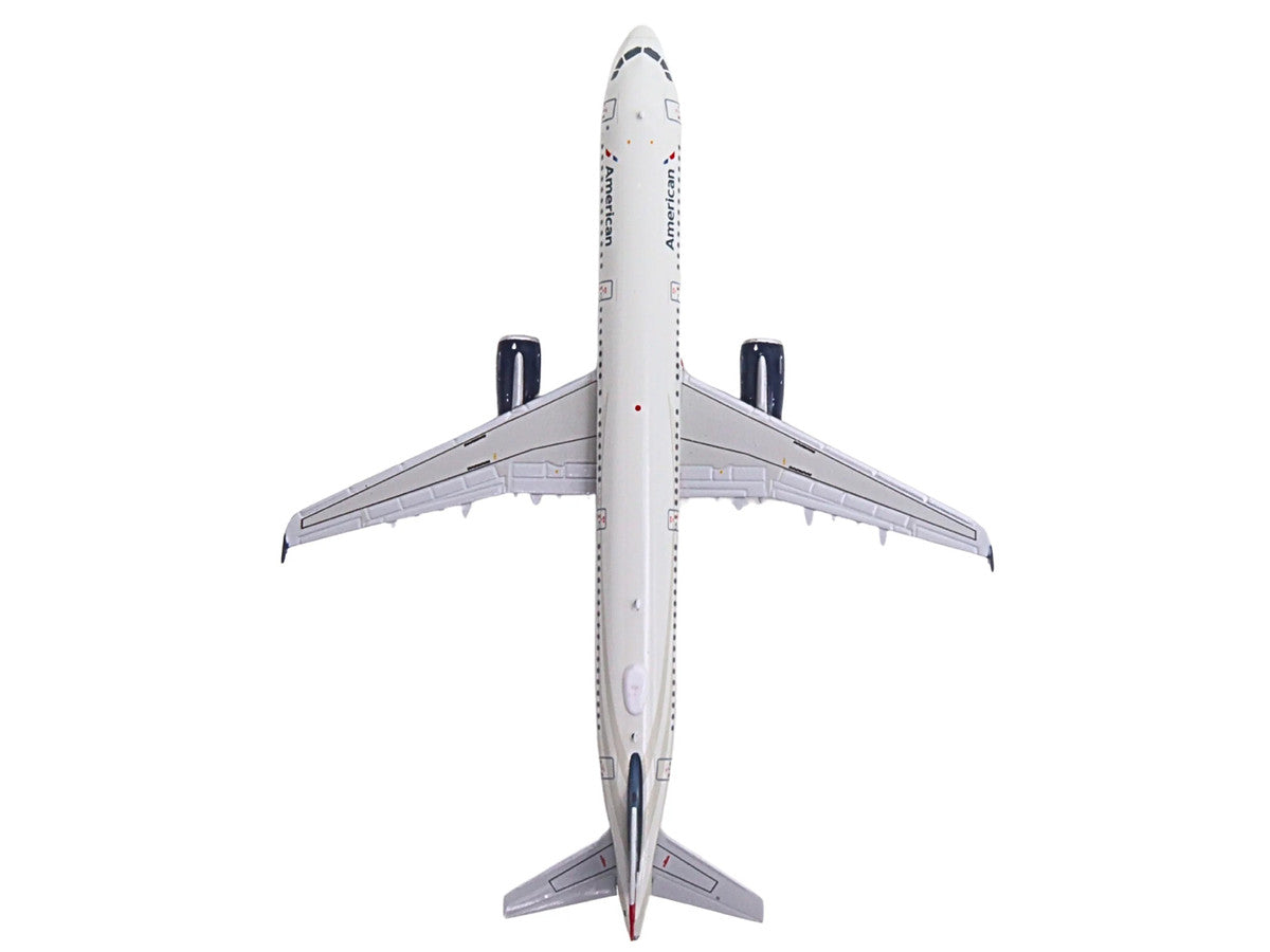 Airbus A321 Commercial Aircraft "American Airlines - US Airways Heritage Jet" (N578UW) White with Blue Tail 1/400 Diecast Model Airplane by GeminiJets LuxuryLifeWay Online Store