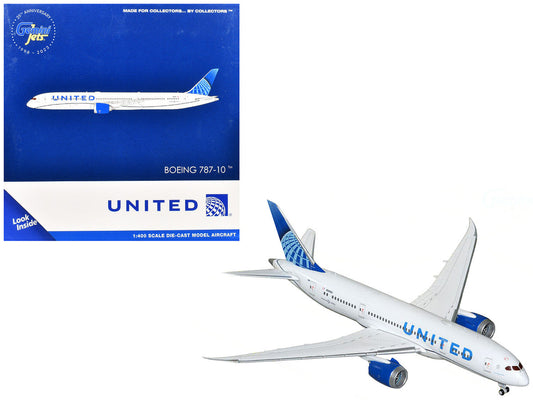 Boeing 787-8 Commercial Aircraft "United Airlines" (N26902) White with Blue Tail 1/400 Diecast Model Airplane by GeminiJets LuxuryLifeWay Online Store