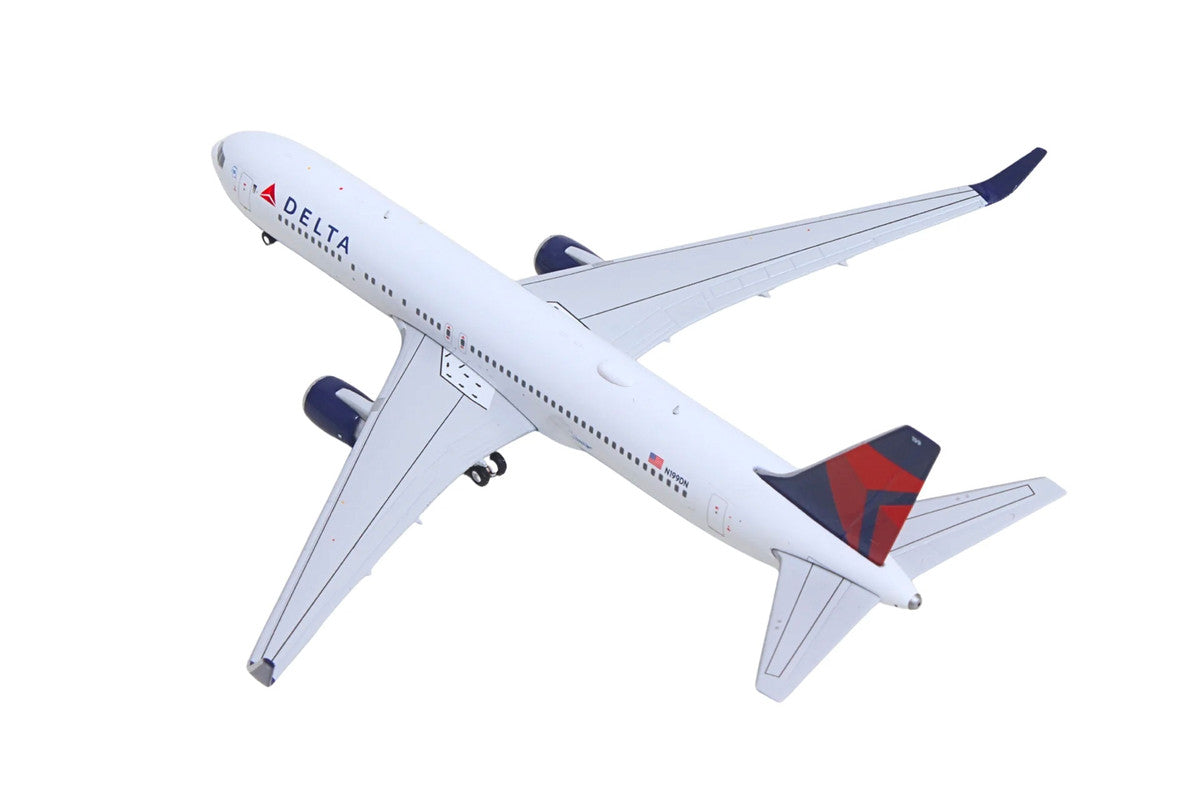 Boeing 767-300ER Commercial Aircraft "Delta Air Lines" (N199DN) White with Red and Blue Tail 1/400 Diecast Model by GeminiJets LuxuryLifeWay Online Store