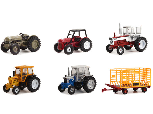 "Down on the Farm" Series Set of 6 pieces Release 7 1/64 Diecast Models by Greenlight LuxuryLifeWay Online Store