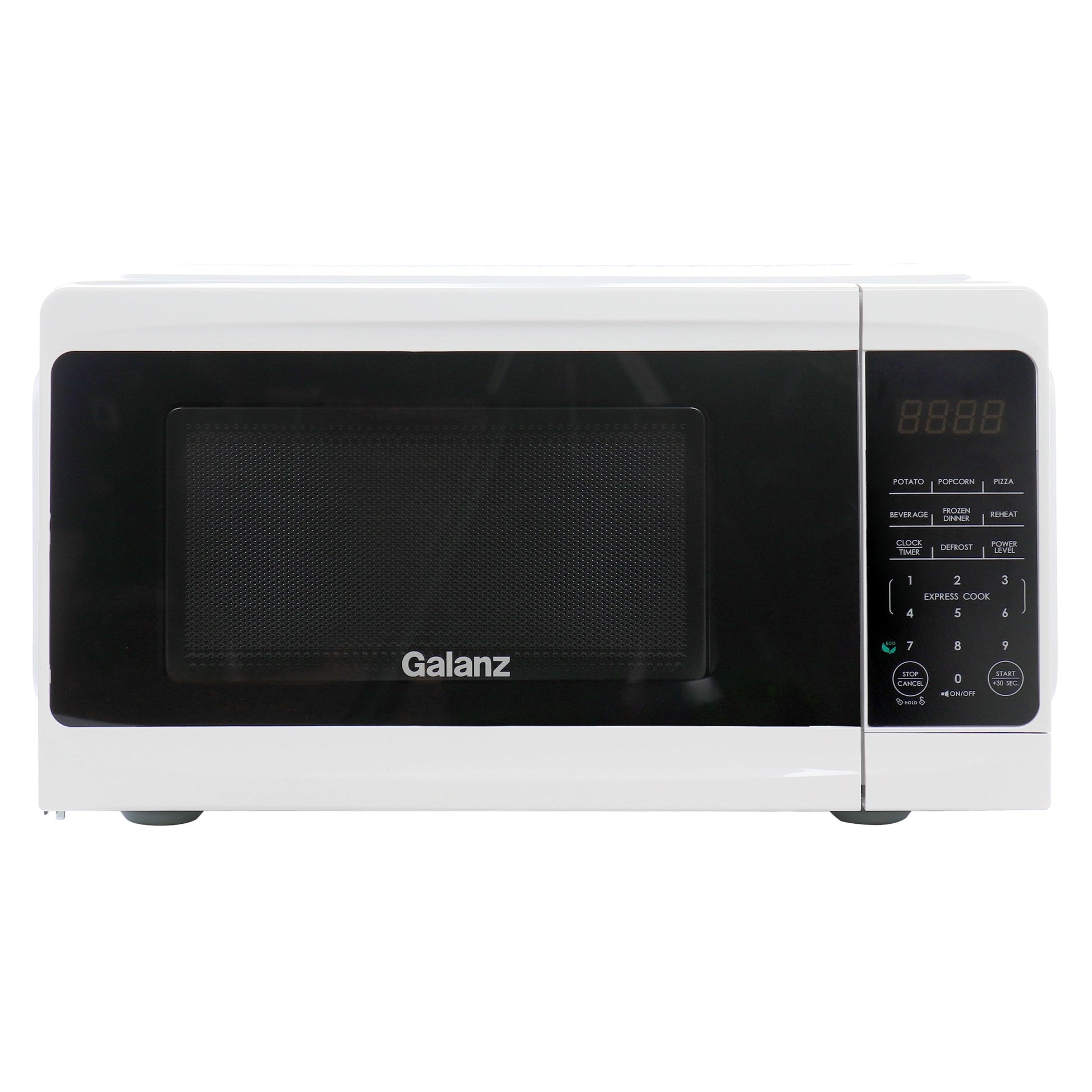 Galanz 0.7 cu ft 700W Countertop Microwave Oven in White with One Touch Express Cooking LuxuryLifeWay Online Store