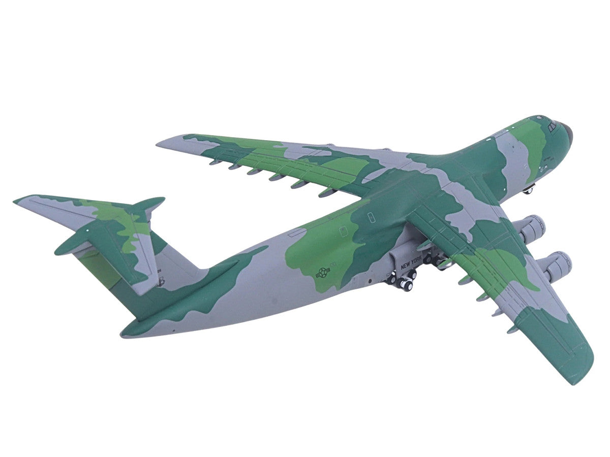 Lockheed C-5M Super Galaxy Transport Aircraft "New York Air National Guard 105th Airlift Wing Stewart Air National Guard Base" United States Air Force (68-0226) Green Camouflage "Gemini Macs" Series 1/400 Diecast Model Airplane by GeminiJets LuxuryLifeWay Online Store