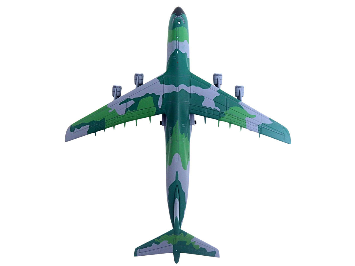 Lockheed C-5M Super Galaxy Transport Aircraft "New York Air National Guard 105th Airlift Wing Stewart Air National Guard Base" United States Air Force (68-0226) Green Camouflage "Gemini Macs" Series 1/400 Diecast Model Airplane by GeminiJets LuxuryLifeWay Online Store