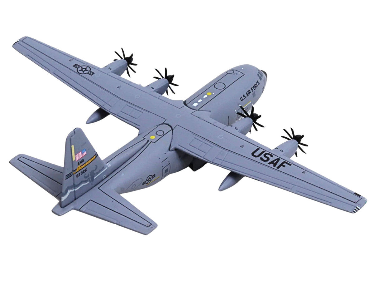 Lockheed C-130H3 Hercules Transport Aircraft "96-7325 120th Airlift Wing Montana Air National Guard" United States Air Force "Gemini Macs" Series 1/400 Diecast Model Airplane by GeminiJets LuxuryLifeWay Online Store