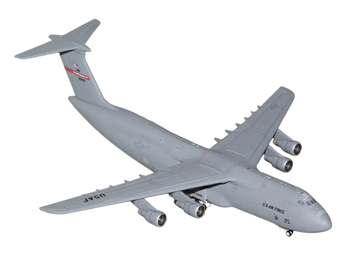 Lockheed C-5A Galaxy Transport Aircraft "Martinsburg Air Force Base" United States Air Force (68-0222) Gray "Gemini Macs" Series 1/400 Diecast Model by GeminiJets LuxuryLifeWay Online Store
