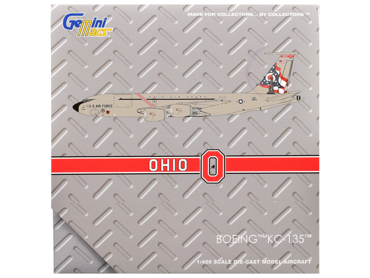 Boeing KC-135R Stratotanker Aircraft "Ohio Air National Guard" United States Air Force (63-8013) Gray "Gemini Macs" 1/400 Diecast Model Airplane by GeminiJets LuxuryLifeWay Online Store