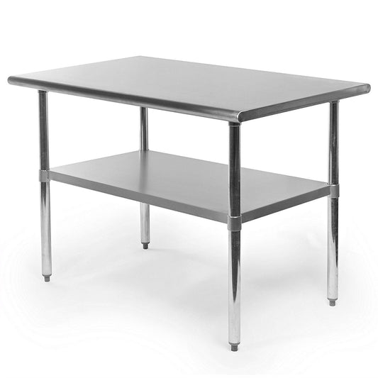 Heavy Duty Stainless Steel 48 x 30 inch Kitchen Restaurant Prep Work Table LuxuryLifeWay Online Store