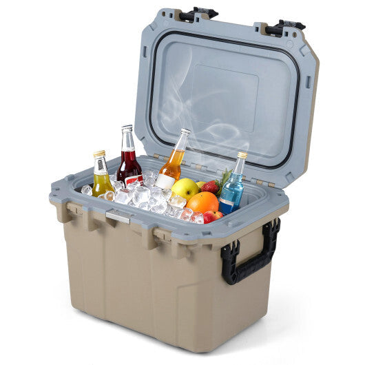 Ultra-Light Injection Molded Cooler 53 QT Hard Ice Chest-White LuxuryLifeWay Online Store