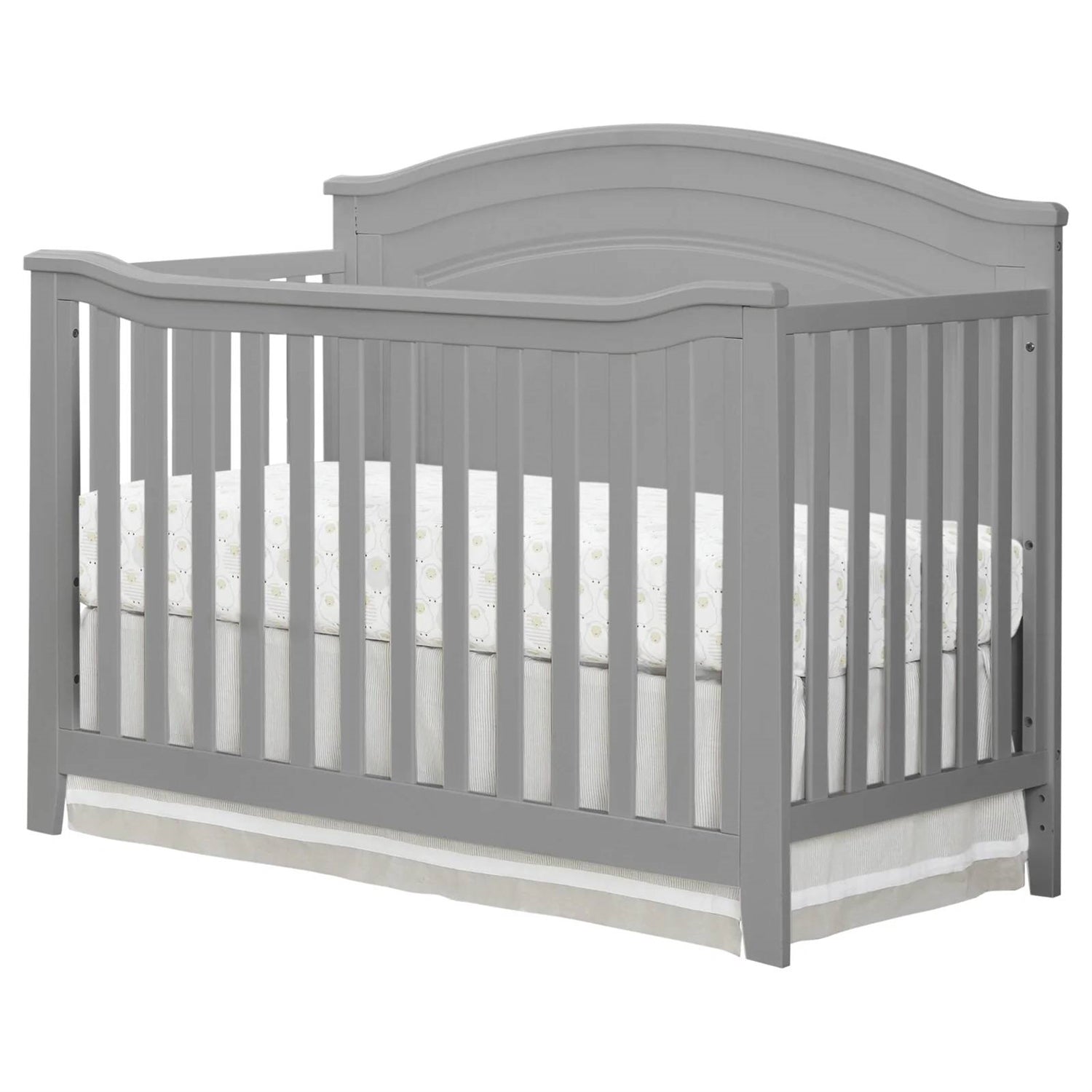 SF Home Solid Wood Convertible Crib in Grey - Toddler Bed Sold Separately LuxuryLifeWay Online Store