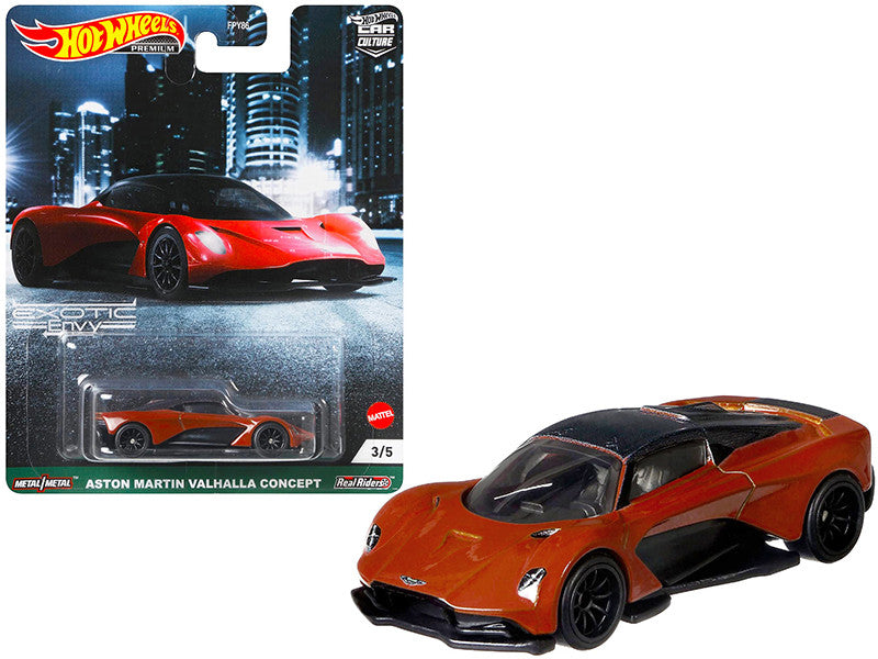Aston Martin Valhalla Concept "Exotic Envy" Series Diecast Model Car by Hot Wheels LuxuryLifeWay Online Store