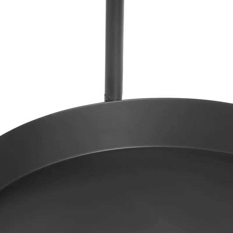 Modern Dark Grey Metal 3-Tier Flower Pot Plant Stand LuxuryLifeWay Online Store