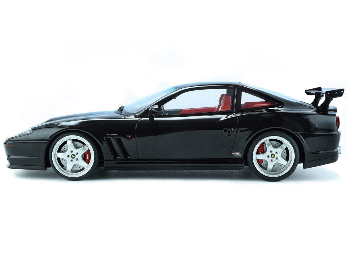 1997 Ferrari 550 "Koenig Special" Black with Red Interior 1/18 Model Car by GT Spirit LuxuryLifeWay Online Store