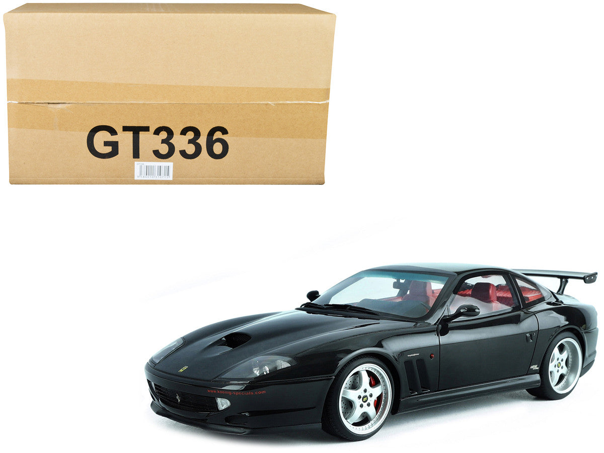 1997 Ferrari 550 "Koenig Special" Black with Red Interior 1/18 Model Car by GT Spirit LuxuryLifeWay Online Store