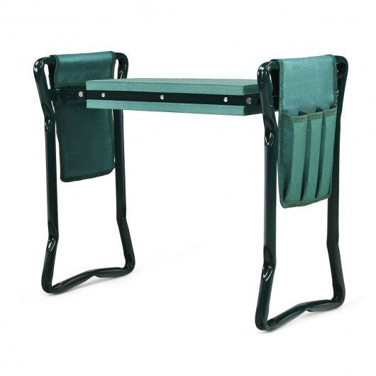 Folding Garden Kneeler and Seat Bench - Color: Green LuxuryLifeWay Online Store