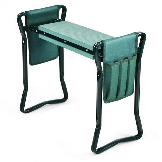 Folding Garden Kneeler and Seat Bench - Color: Green LuxuryLifeWay Online Store