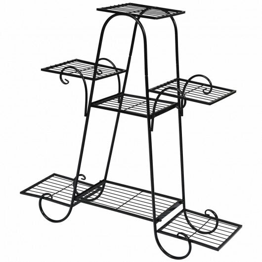 7 Tier Metal Patio Plant Stand LuxuryLifeWay Online Store