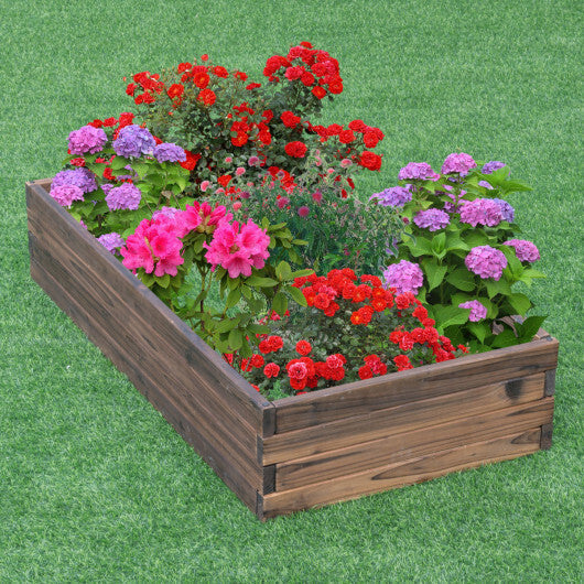Elevated Wooden Garden Planter Box Bed Kit LuxuryLifeWay Online Store