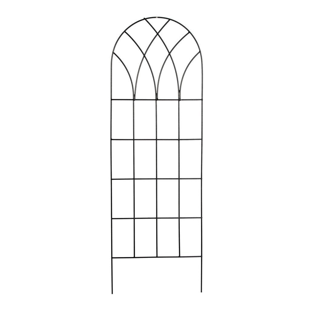 60-inch Gothic Arch Top Metal Wall Trellis for Home Garden LuxuryLifeWay Online Store