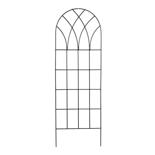 60-inch Gothic Arch Top Metal Wall Trellis for Home Garden LuxuryLifeWay Online Store