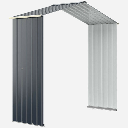 Outdoor Storage Shed Extension Kit for 7 Feet Shed Width LuxuryLifeWay Online Store