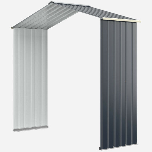 Outdoor Storage Shed Extension Kit for 7 Feet Shed Width LuxuryLifeWay Online Store