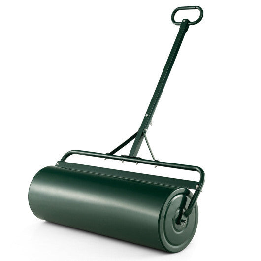 Metal Lawn Roller with Detachable Gripping Handle-Green LuxuryLifeWay Online Store