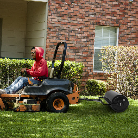 Metal Lawn Roller with Detachable Gripping Handle-Green LuxuryLifeWay Online Store