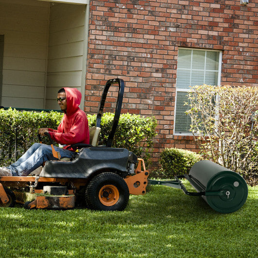 39 Inch Wide Push/Tow Lawn Roller-Green LuxuryLifeWay Online Store