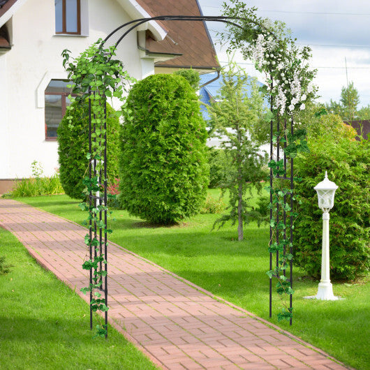 Outdoor Metal Garden Arch Trellis for Climbing Plants Grape Vine Flower LuxuryLifeWay Online Store