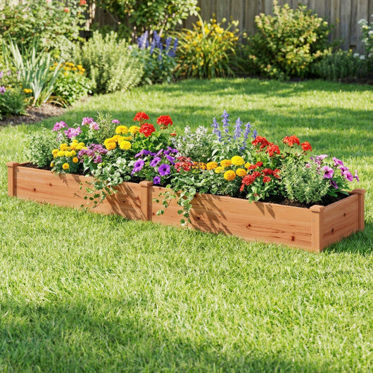 Wooden Vegetable Raised Garden Bed for Backyard Patio Balcony LuxuryLifeWay Online Store