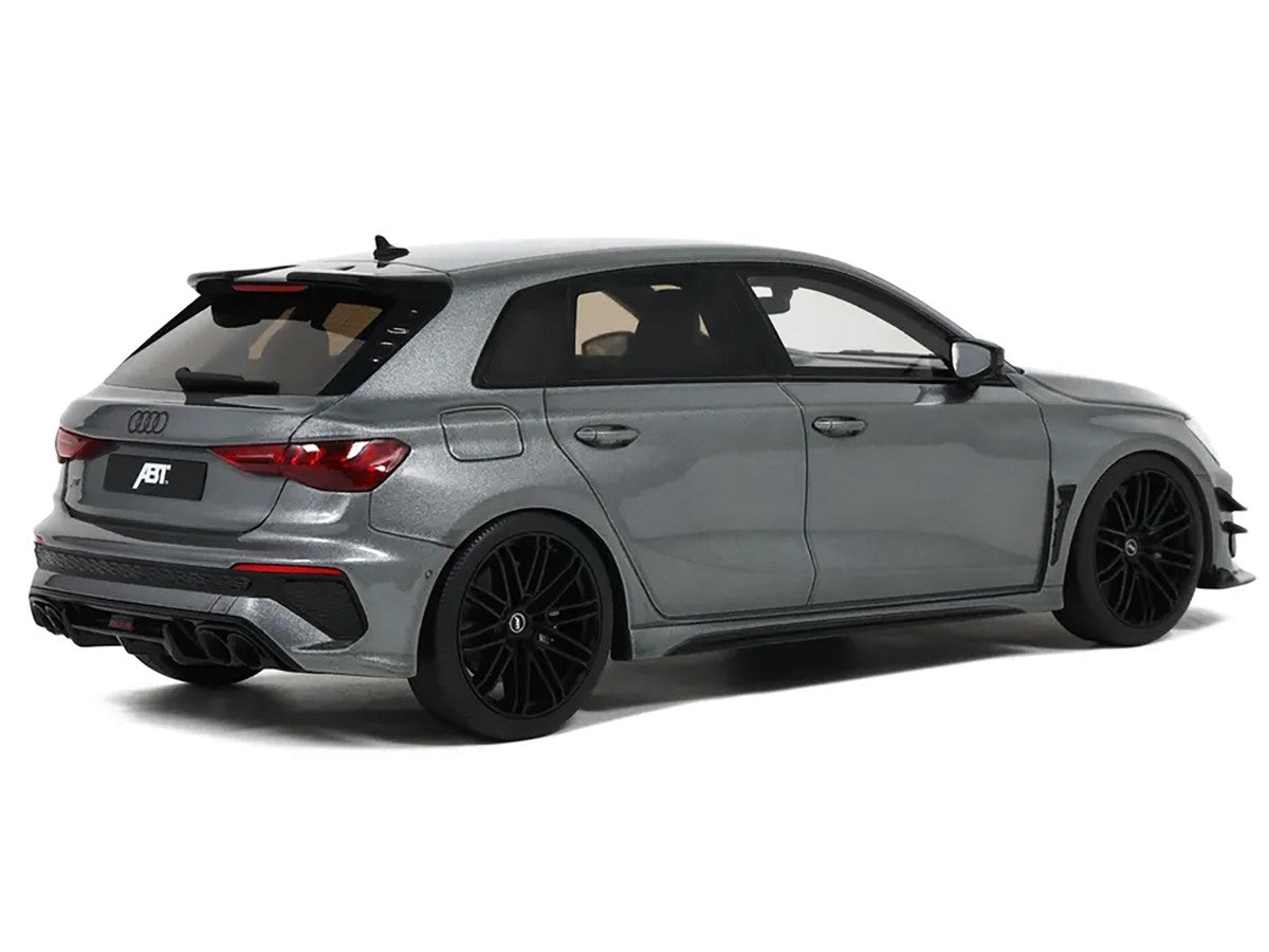 Audi ABT RS3-R Daytona Gray Metallic 1/18 Model Car by GT Spirit LuxuryLifeWay Online Store