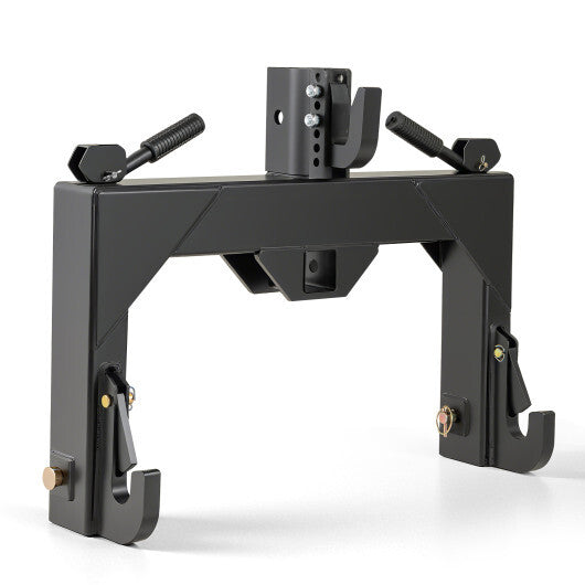 3-Point Quick Hitch with 5 Level Adjustable Bolt for Farming-Orange LuxuryLifeWay Online Store