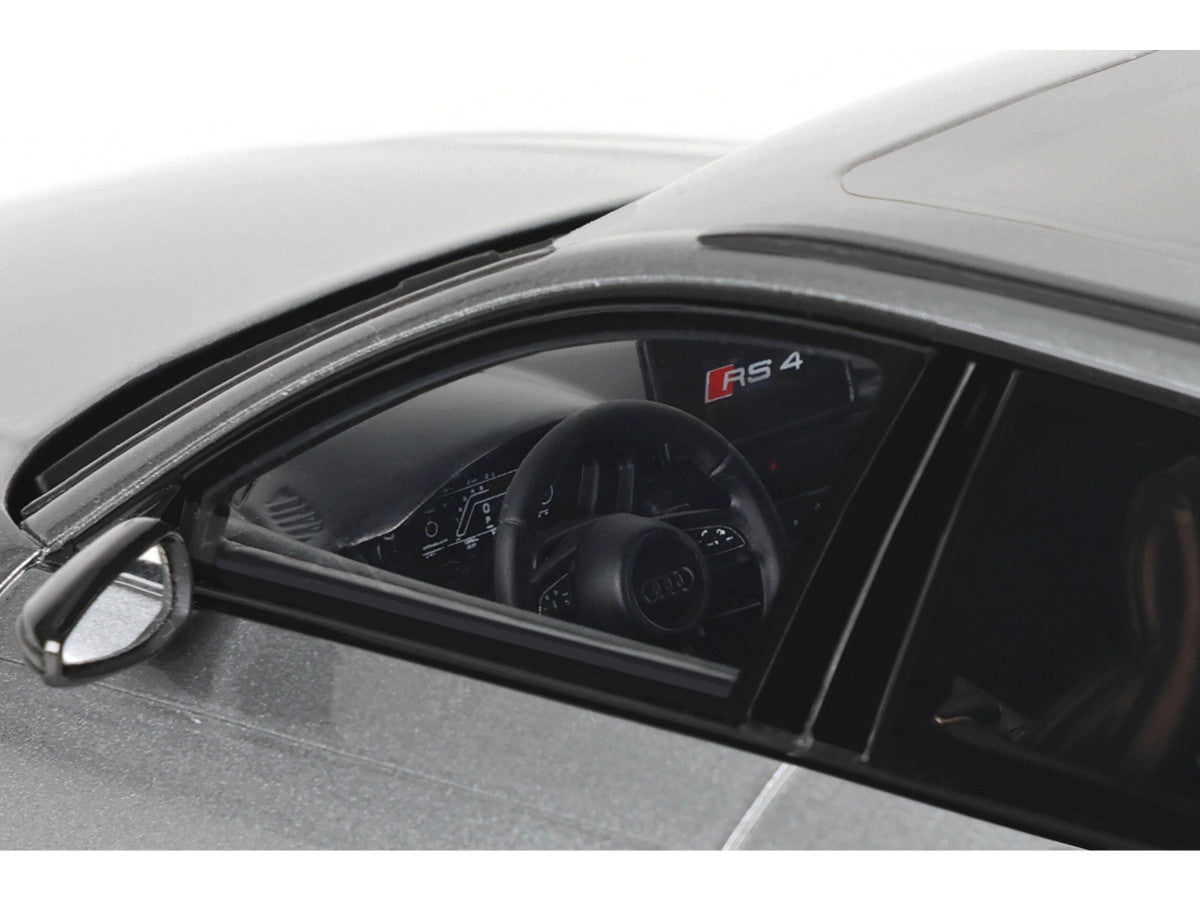 Audi RS 4 Competition Gray Metallic 1/18 Model Car by GT Spirit LuxuryLifeWay Online Store