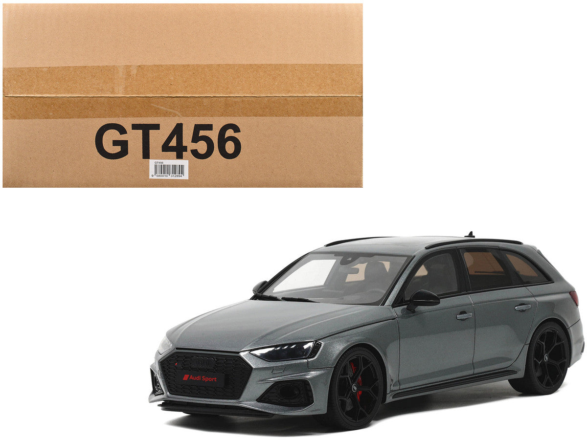 Audi RS 4 Competition Gray Metallic 1/18 Model Car by GT Spirit LuxuryLifeWay Online Store