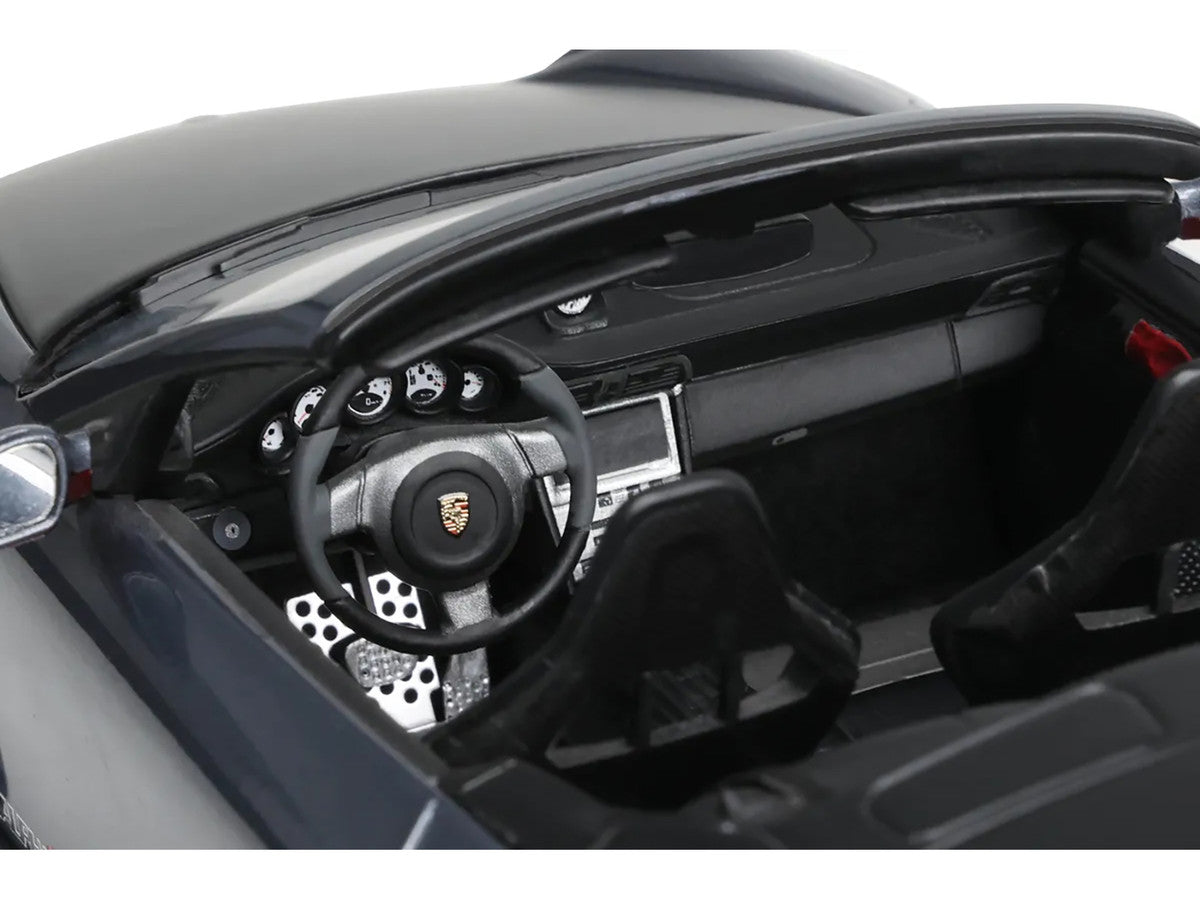 Porsche 911 LB-Works Alpha 9 Gray with Black Hood 1/18 Model Car by GT Spirit LuxuryLifeWay Online Store