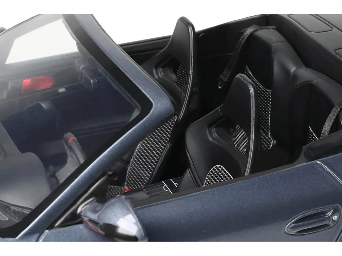 Porsche 911 LB-Works Alpha 9 Gray with Black Hood 1/18 Model Car by GT Spirit LuxuryLifeWay Online Store