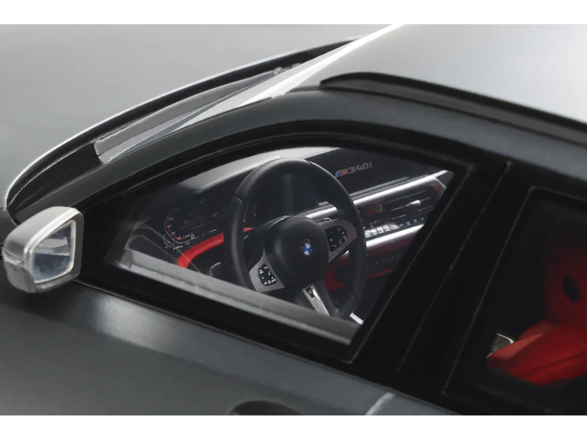 2019 BMW M340i Xdrive M Gray Metallic 1/18 Model Car by GT Spirit LuxuryLifeWay Online Store