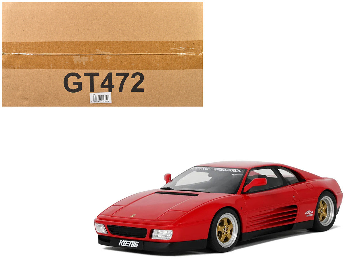 1994 Koenig Specials 348 Twin Turbo Red 1/18 Model Car by GT Spirit LuxuryLifeWay Online Store