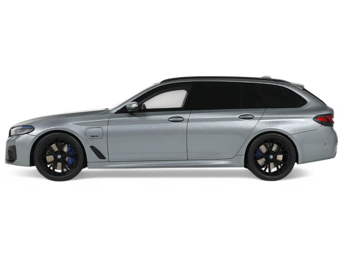 2023 BMW 530E XDrive M Silver Metallic 1/18 Model Car by GT Spirit LuxuryLifeWay Online Store