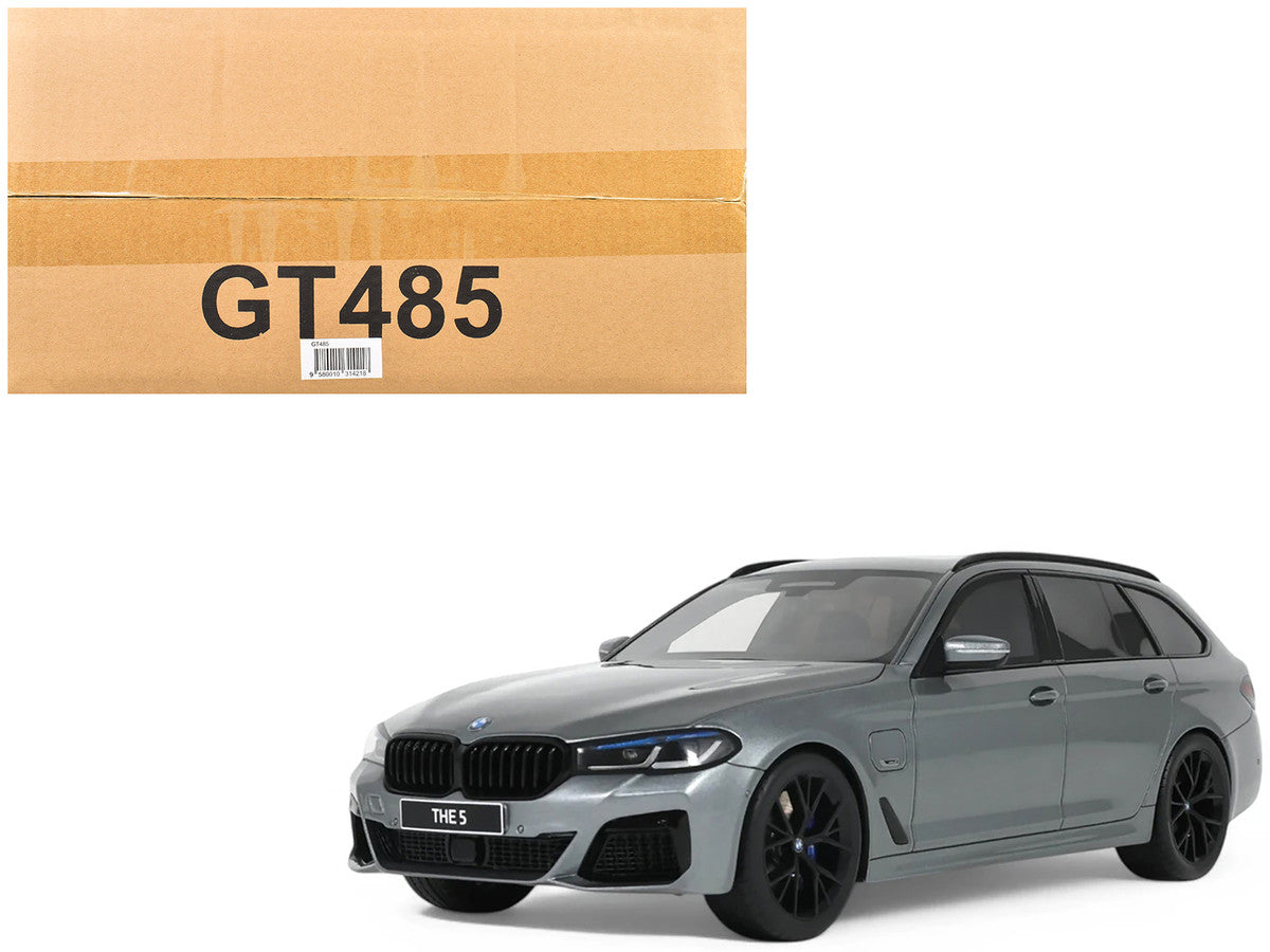 2023 BMW 530E XDrive M Silver Metallic 1/18 Model Car by GT Spirit LuxuryLifeWay Online Store