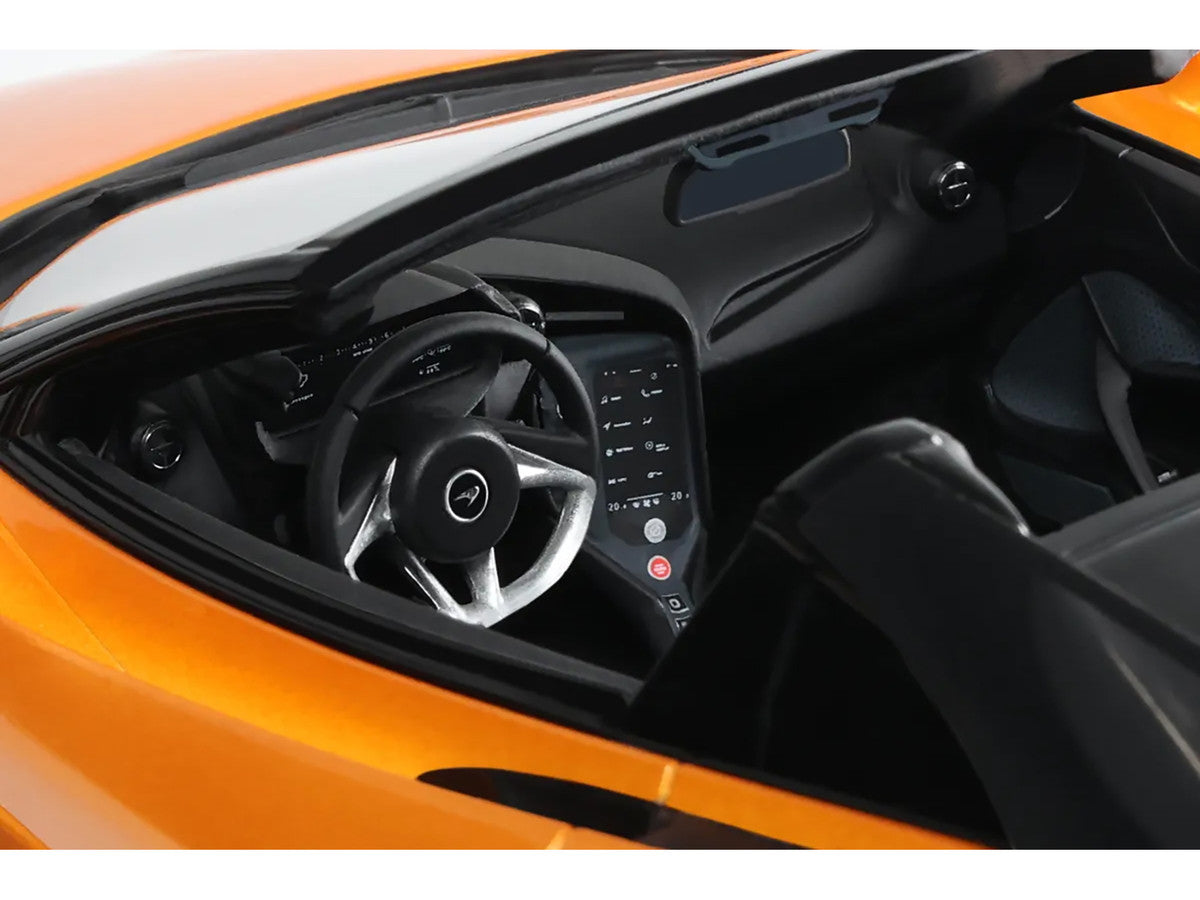 2024 McLaren 750S Spider Orange Metallic 1/18 Model Car by GT Spirit LuxuryLifeWay Online Store
