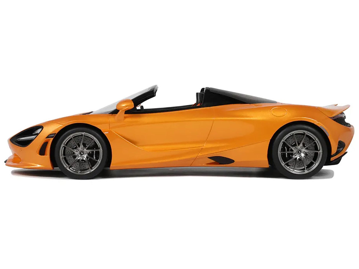 2024 McLaren 750S Spider Orange Metallic 1/18 Model Car by GT Spirit LuxuryLifeWay Online Store