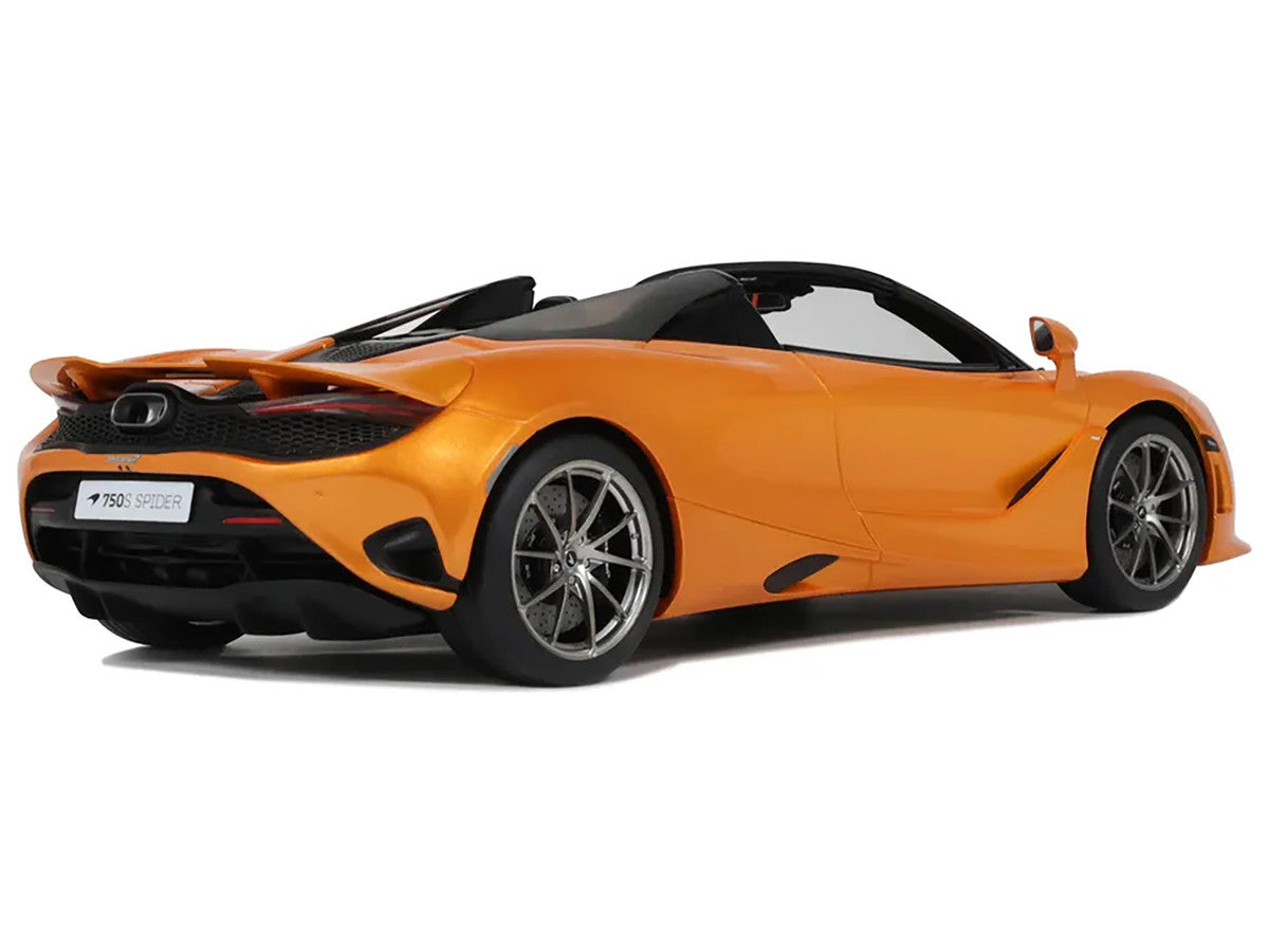 2024 McLaren 750S Spider Orange Metallic 1/18 Model Car by GT Spirit LuxuryLifeWay Online Store